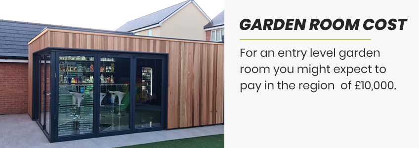 price of your garden room