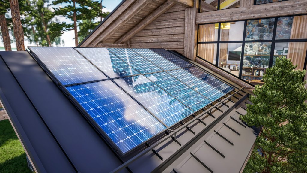 garden room solar panels