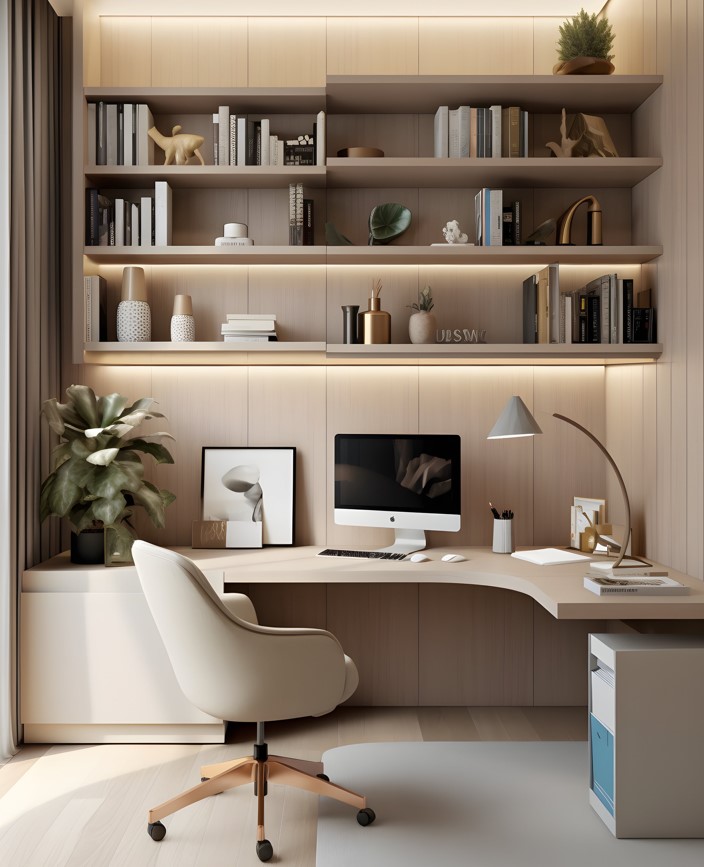 maximise functionality in garden office