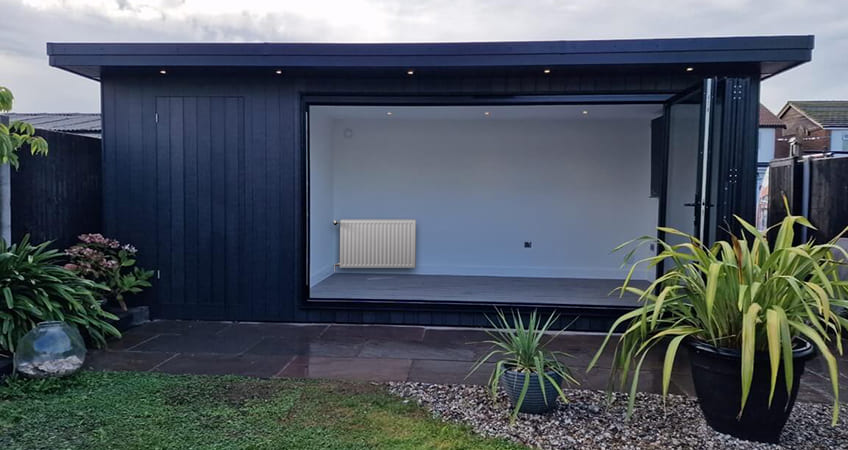 heater in garden room