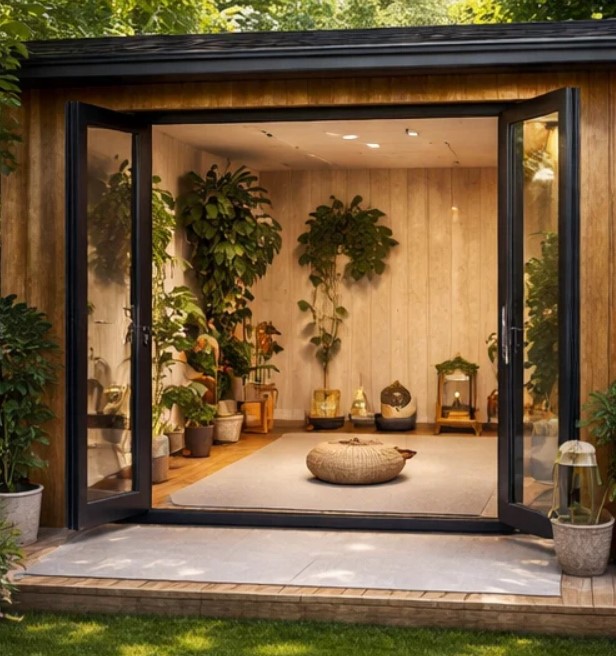 garden meditation room