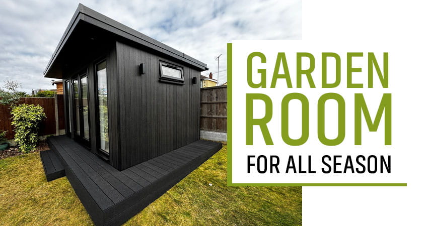 Building a Garden Room for Year-Round Use