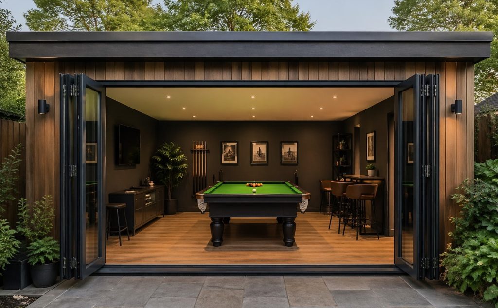 garden games room sizes
