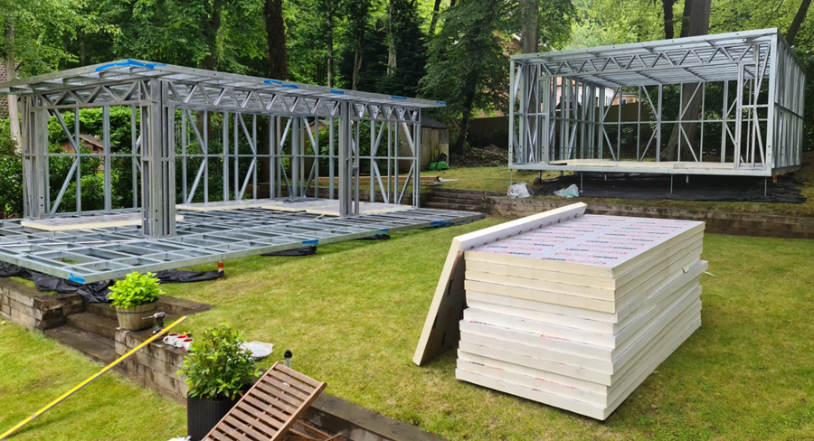Steel Framed Garden Room Builders in Essex